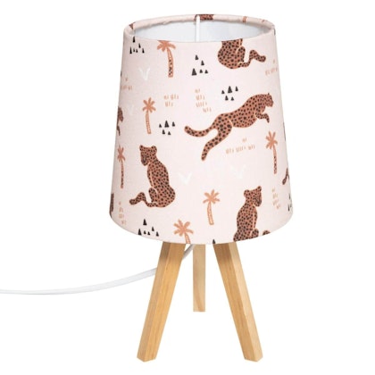 Table lamp for the children's room, jungle