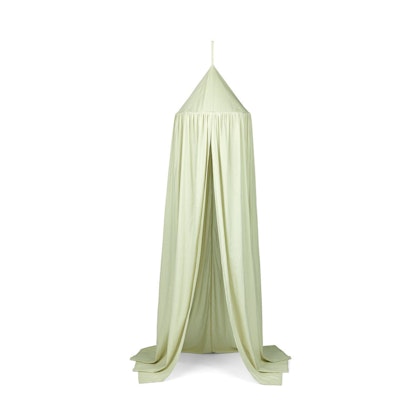 Liewood mint bed canopy with LED lights