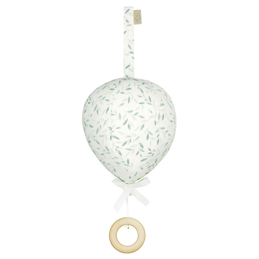 Cam Cam, music mobile balloon with bow, Green leaves 