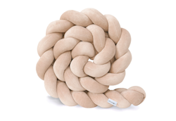 Spjälsängsskydd flätad, Beige