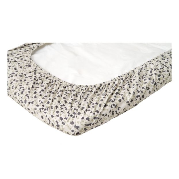 Garbo & Friends, fitted sheet junior, Imperial cress 