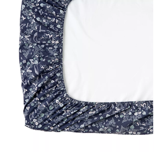 Garbo & Friends, fitted sheet junior, Mares dark