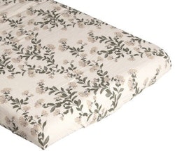 Garbo & Friends, fitted sheet in muslin junior, Honeysuckle
