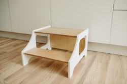 Duck Woodworks, Kökspall vit/natur