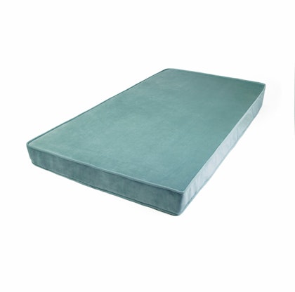 Seat cushion-Velvet mattress 60x120, mint