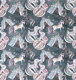 Fitted sheet for pram / cradle, Candy circus