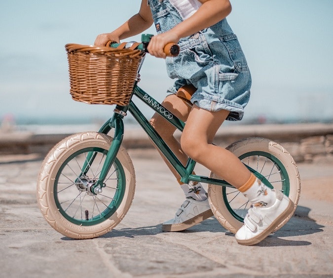 Banwood, Balance Bike First Go, Allegra white spring bike 