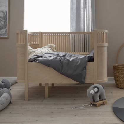 Sebra Children's Bed cot & Junior Bed Kili, Wooden Edition