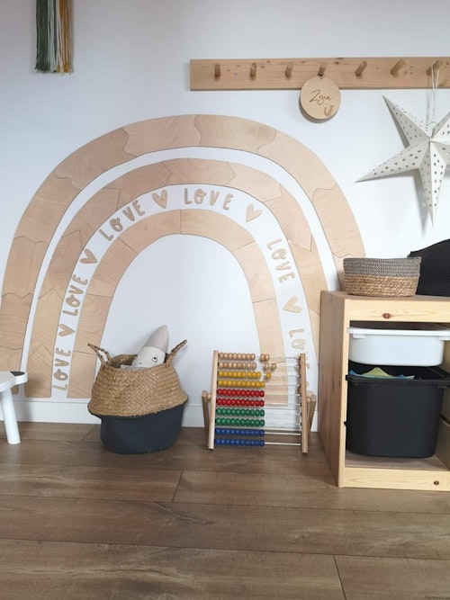 Wall decoration rainbow