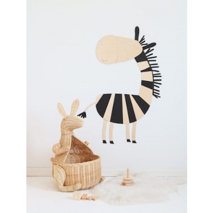 Wall decoration zebra