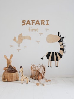 Wall decoration zebra