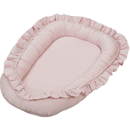 Cotton & Sweets, blush baby nest in satin