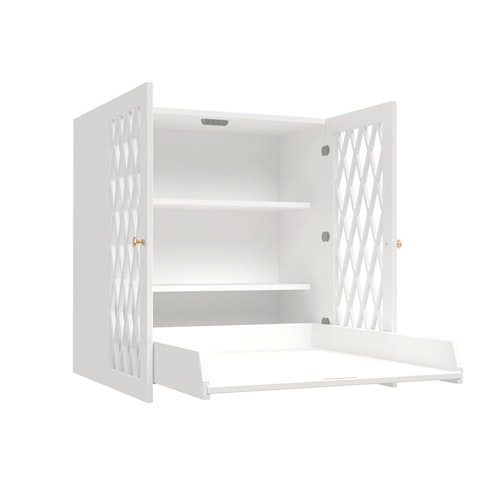 Cam Cam, Väggskåp/skötbord Harlequin Vit