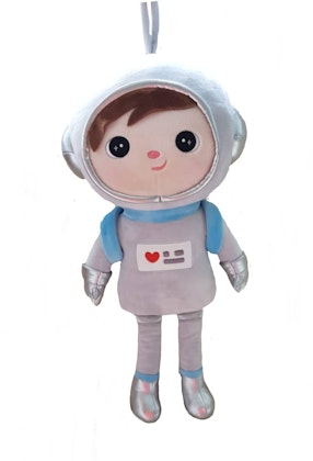 Astronaut, stor docka med namn