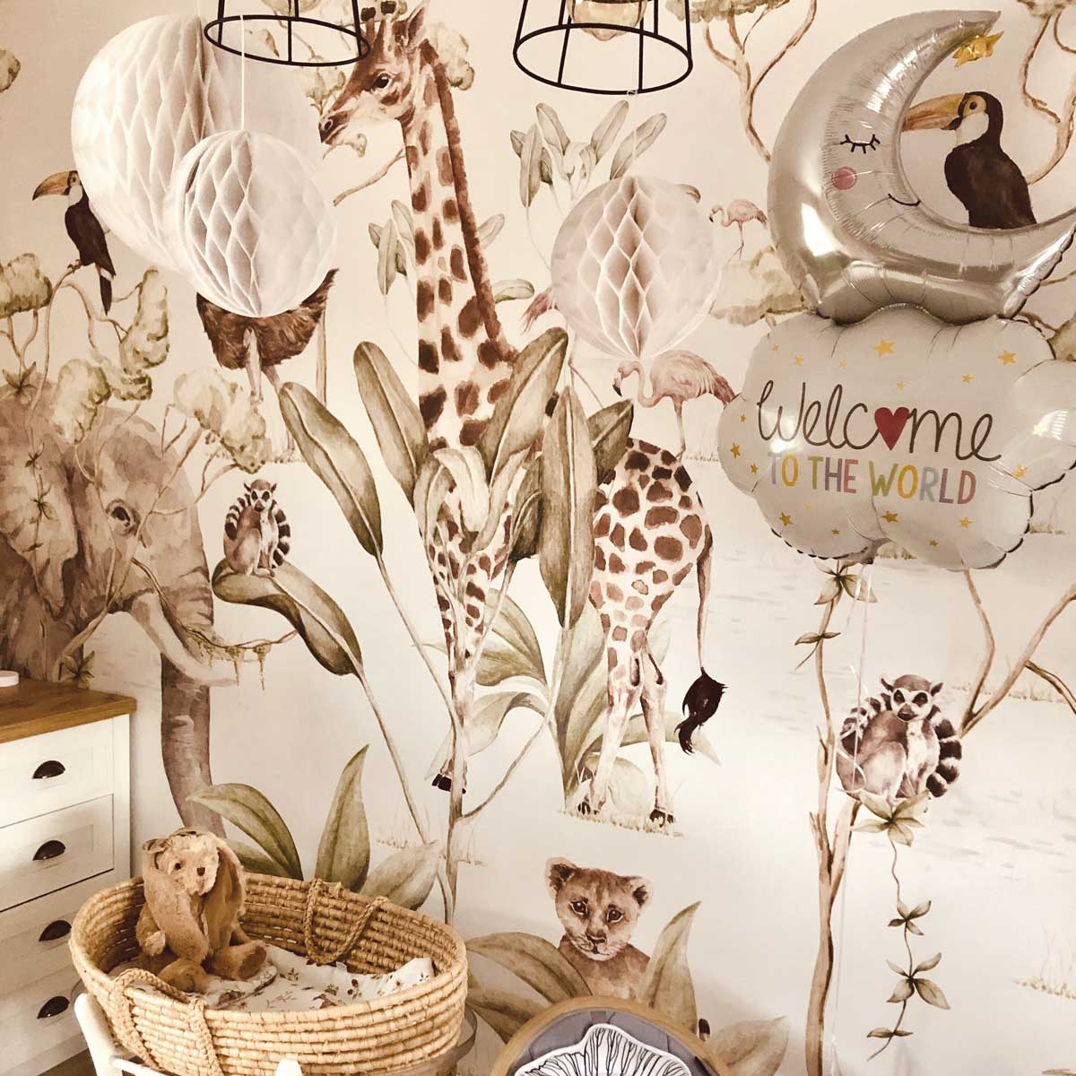 Dekornik, Wallpaper savanna 