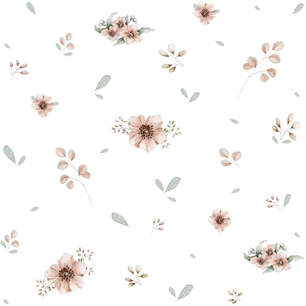 Dekornik, wallpaper Flowers Minimini 