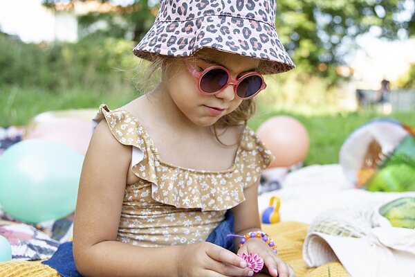 Wo Am by Kietla, solglasögon för barn, Strawberry 