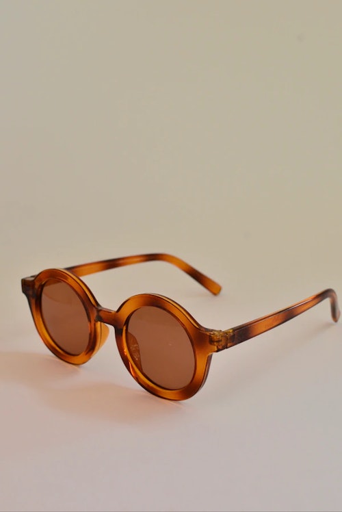 BabyMocs, sunglasses for kids, Signature Round Amber