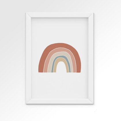 Dekorillo, poster for the children's room, Rainbow