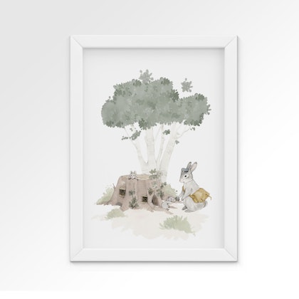 Dekorillo, poster for the children's room 3-pack, Forest city