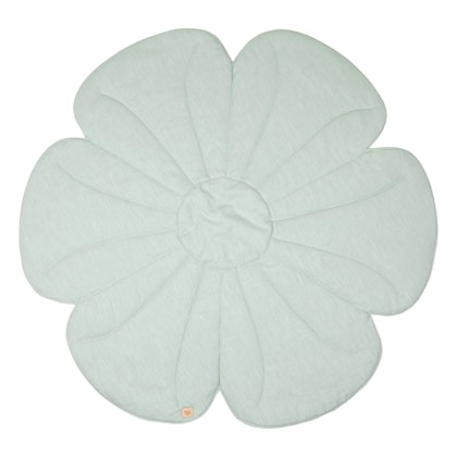 Moi Mili, linen play mat, Bloom Mint