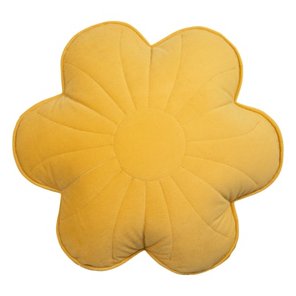 Moi Mili, velvet pillow, Bloom Honey Azalea
