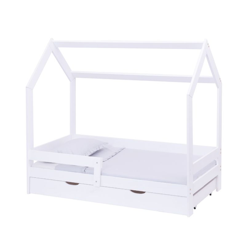 White house bed eco junior 80x160 with foam mattress White house bed eco junior 80x160 with foam mattress