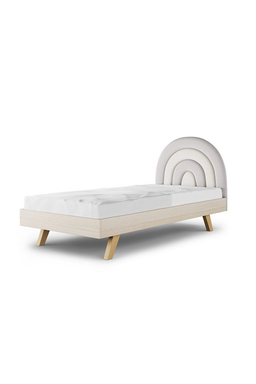 Headboard for the children's bed, Sand rainbow