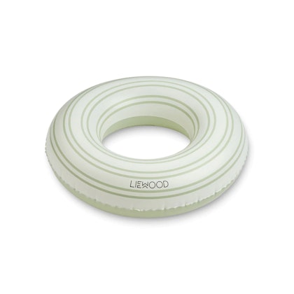 Liewood, Baloo swim ring, Stripe Dusty mint / Creme de la Creme