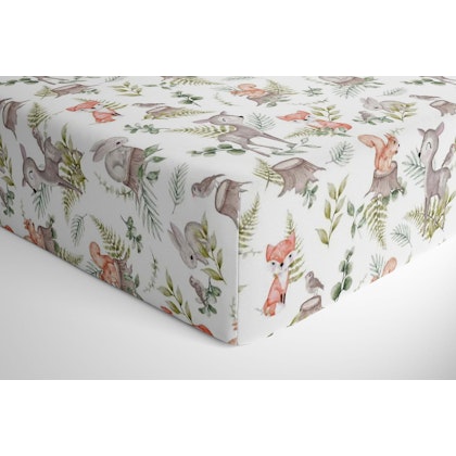Fitted sheet for junior bed, Blossom Hill