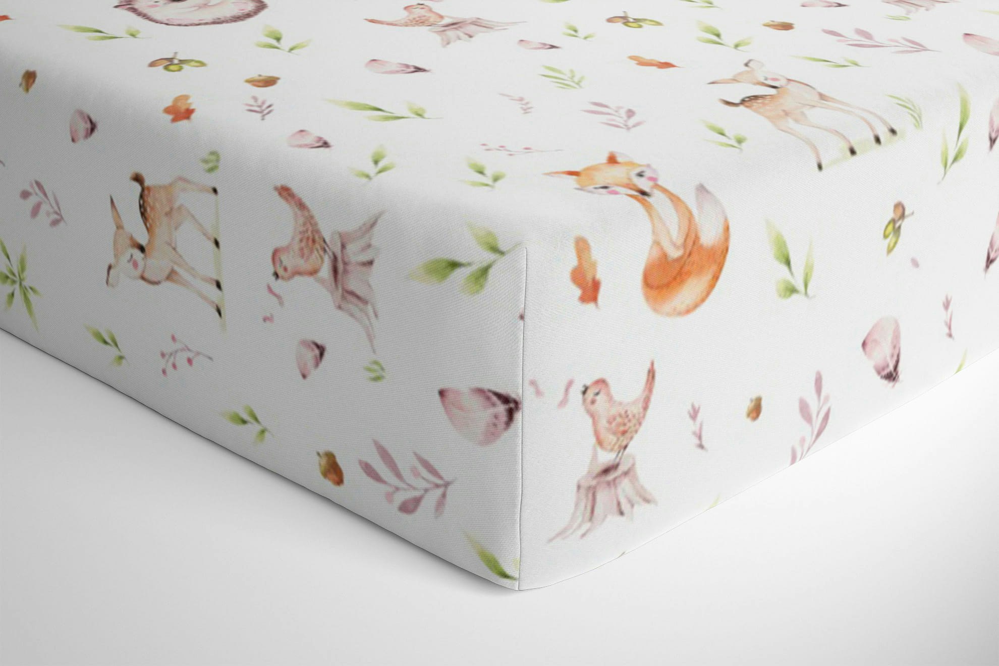 Fitted sheet for junior bed, Roe & Friends 
