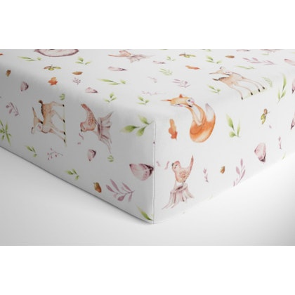 Fitted sheet for junior bed, Roe & Friends