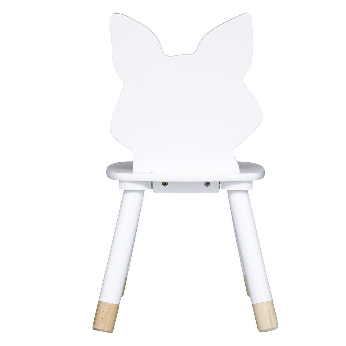 Wooden chair for the children's room, fox 