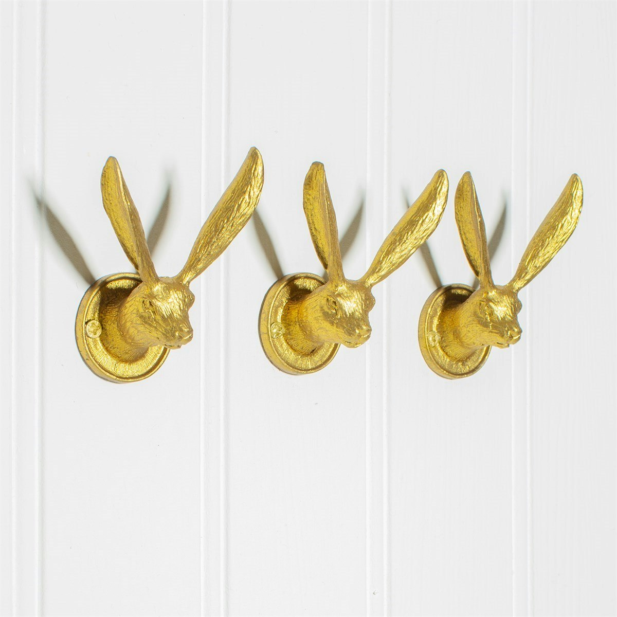 Sass&Belle, väggkrok guld kanin med öron 