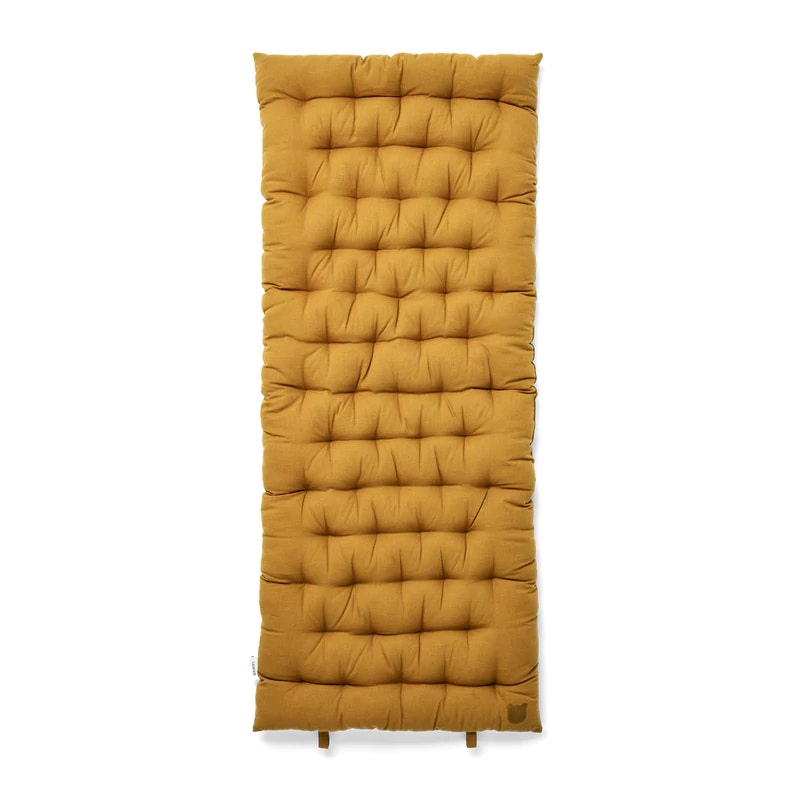 Liewood, Barney cotton seat cushion/play mat, Golden caramel 