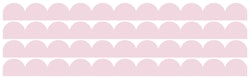 Wall Stickers Powder Pink Circles