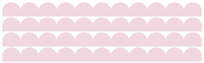 Wall Stickers Powder Pink Circles