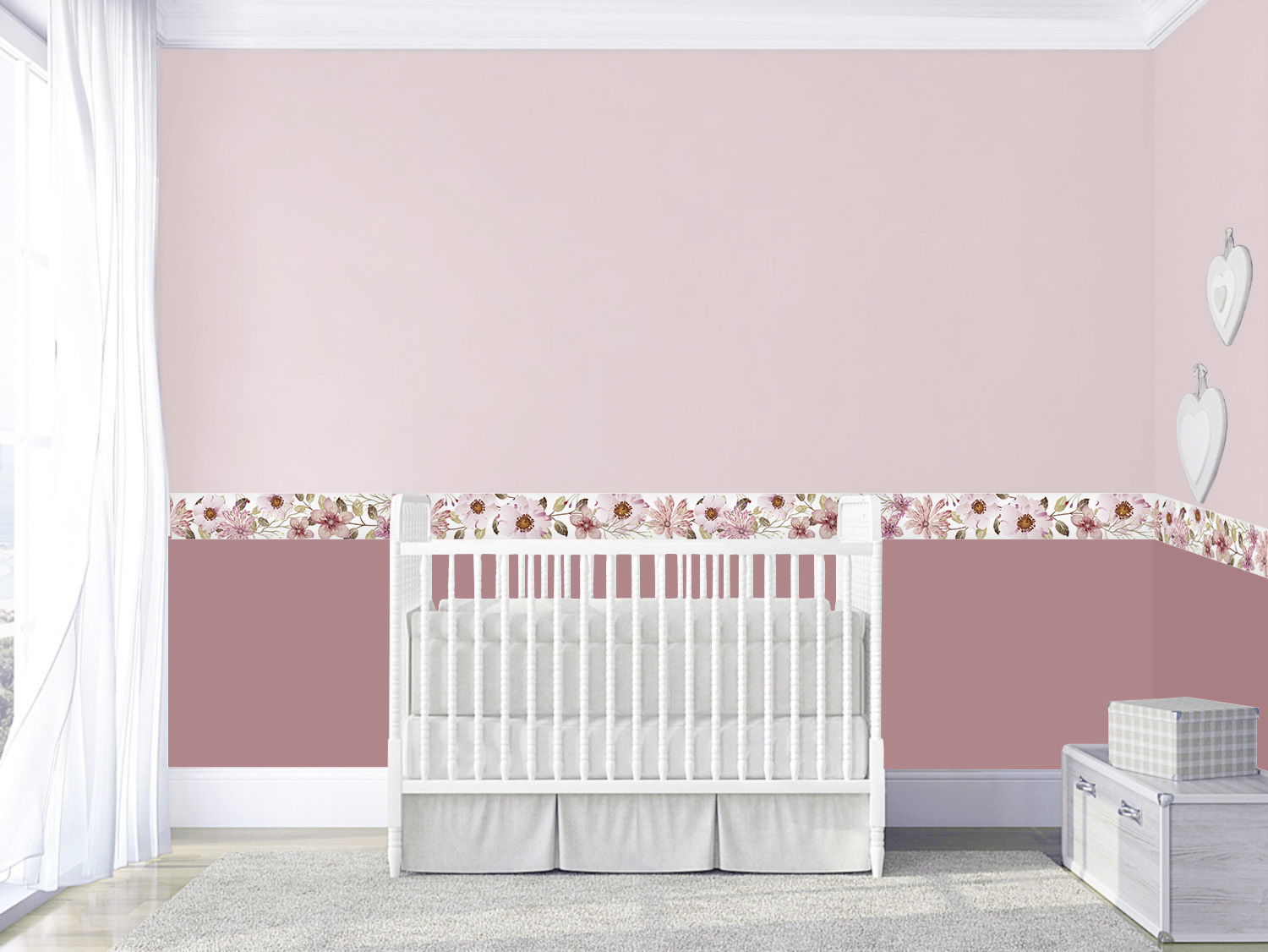 Wall Stickers Pink Flowers Wall Stickers Pink Flowers