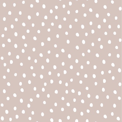 Dekornik, wallpaper Irregular Dots Powder Pink White