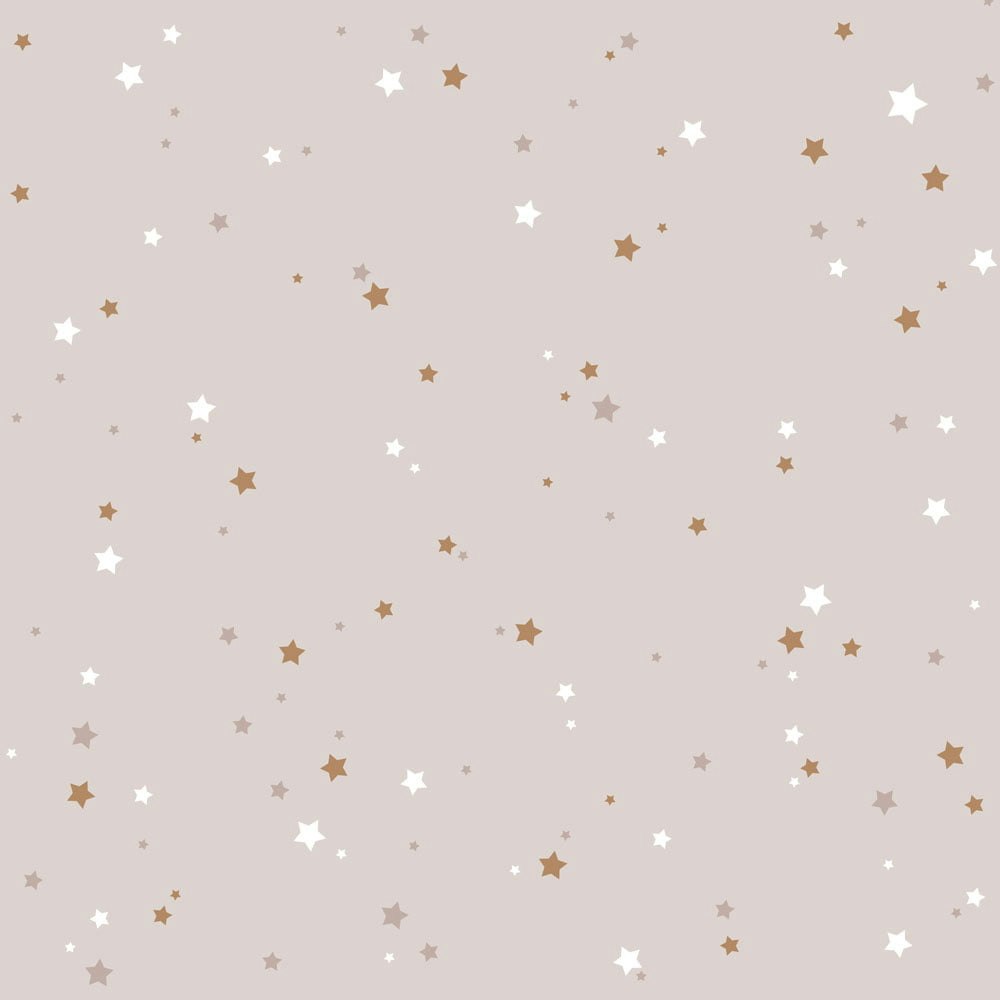 Dekornik, wallpaper Stars Minimini Cinnamon Powder Pink 