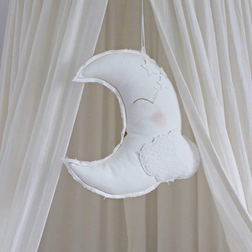 Cotton & Sweets, bed mobile wall decoration vanilla moon 