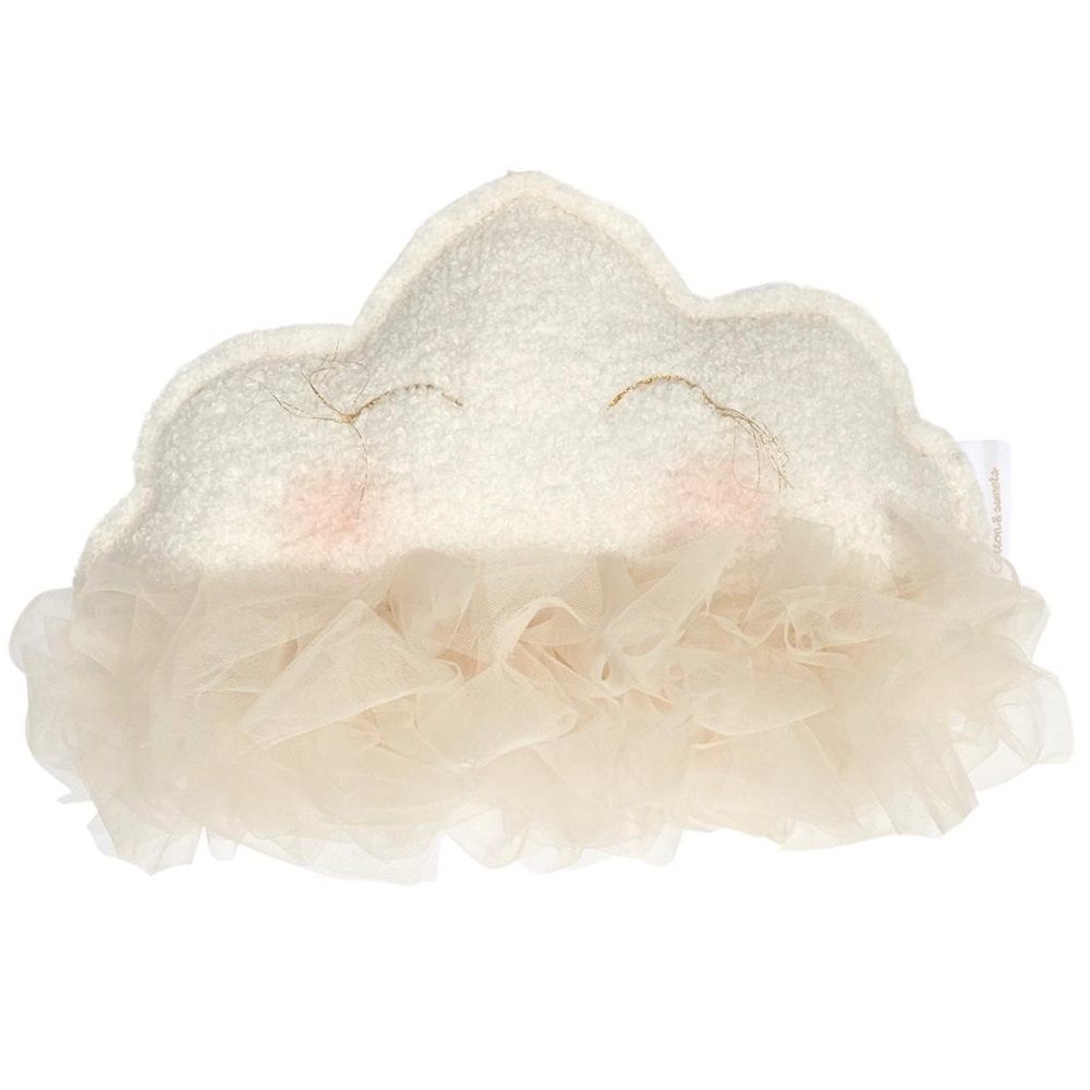 Cotton & Sweets, sängmobil väggdekoration vanilj moln 
