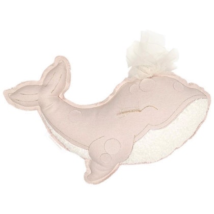 Cotton & Sweets, bed mobile wall decoration powder pink whale