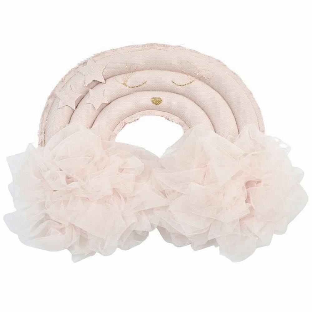 Cotton & Sweets, bed mobile wall decoration powder pink rainbow 