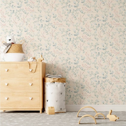 Dekorillo, wallpaper Soft eucalyptus