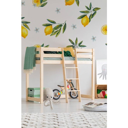 Loft bed for the children's room, Classic CLPA