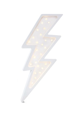 Little Lights, Nattlampa till barnrummet, Blixt vit