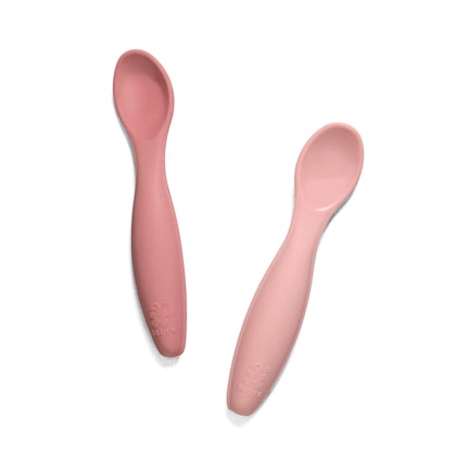 Sebra, silicone spoons blossom pink