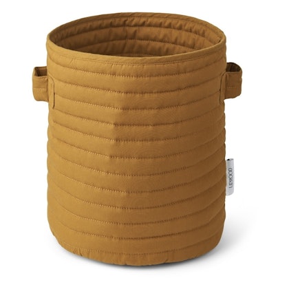 Liewood, Ally quilted storage basket, Golden caramel