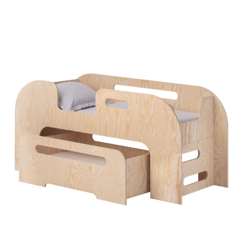 Children's bed with storage box / extra bed, Lulu 5 Children's bed with storage box / extra bed, Lulu 5